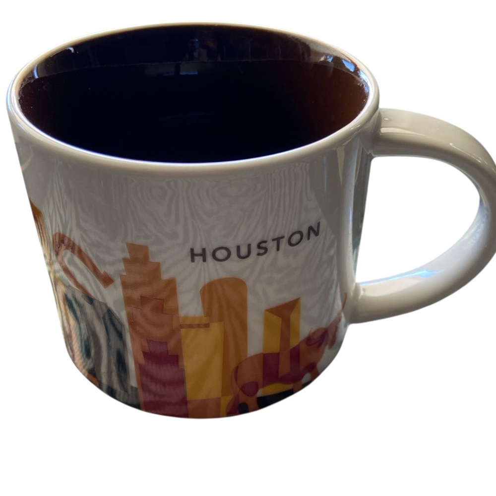 Starbucks Houston Mug with Multicolor Skyline
Of Houston Texas
